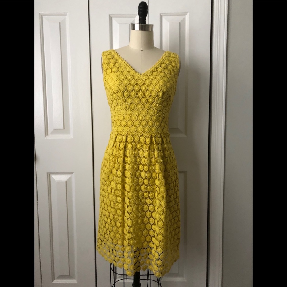 Crochet yellow sundress